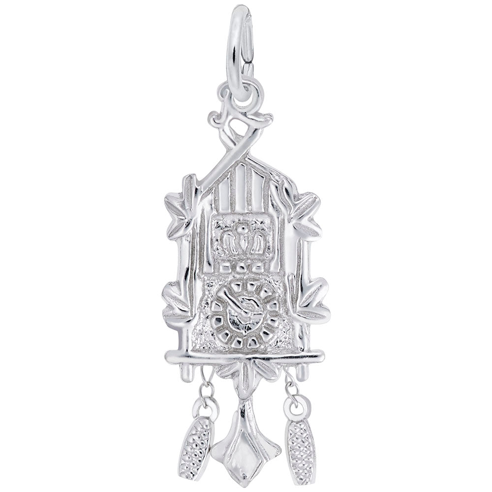 Authentic Cuckoo Clock Charm - Germany Travel Souvenir Jewelry 8176