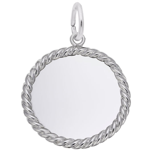 Extra Small Rope Disc Charm