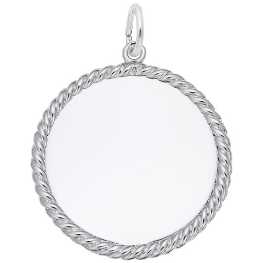 Medium Rope Disc Charm