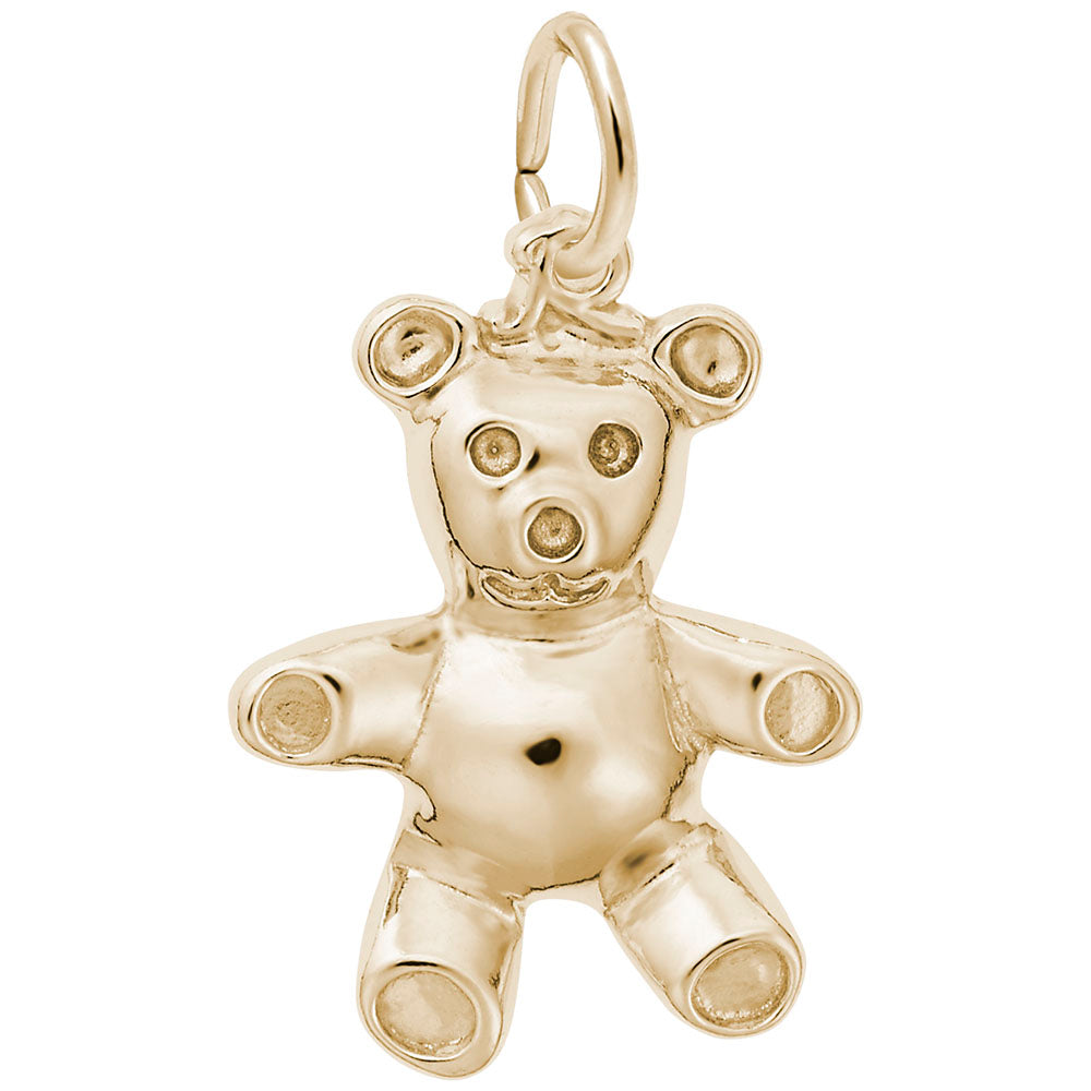 Adorable Stuffed Bear Charm for Animal Lovers - Rembrandt Charms 8189
