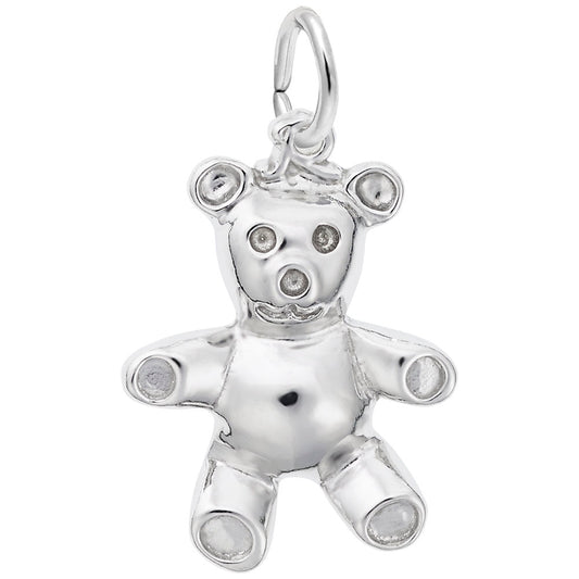 Adorable Stuffed Bear Charm for Animal Lovers - Rembrandt Charms 8189