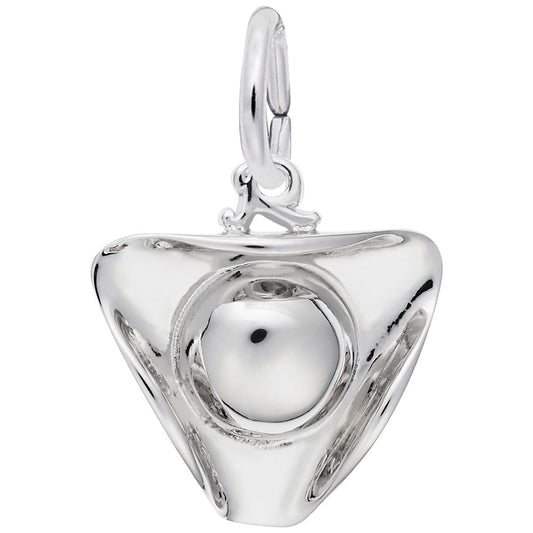 Tri-Corner Hat Charm - Historical Travel Jewelry for Collectors 8202