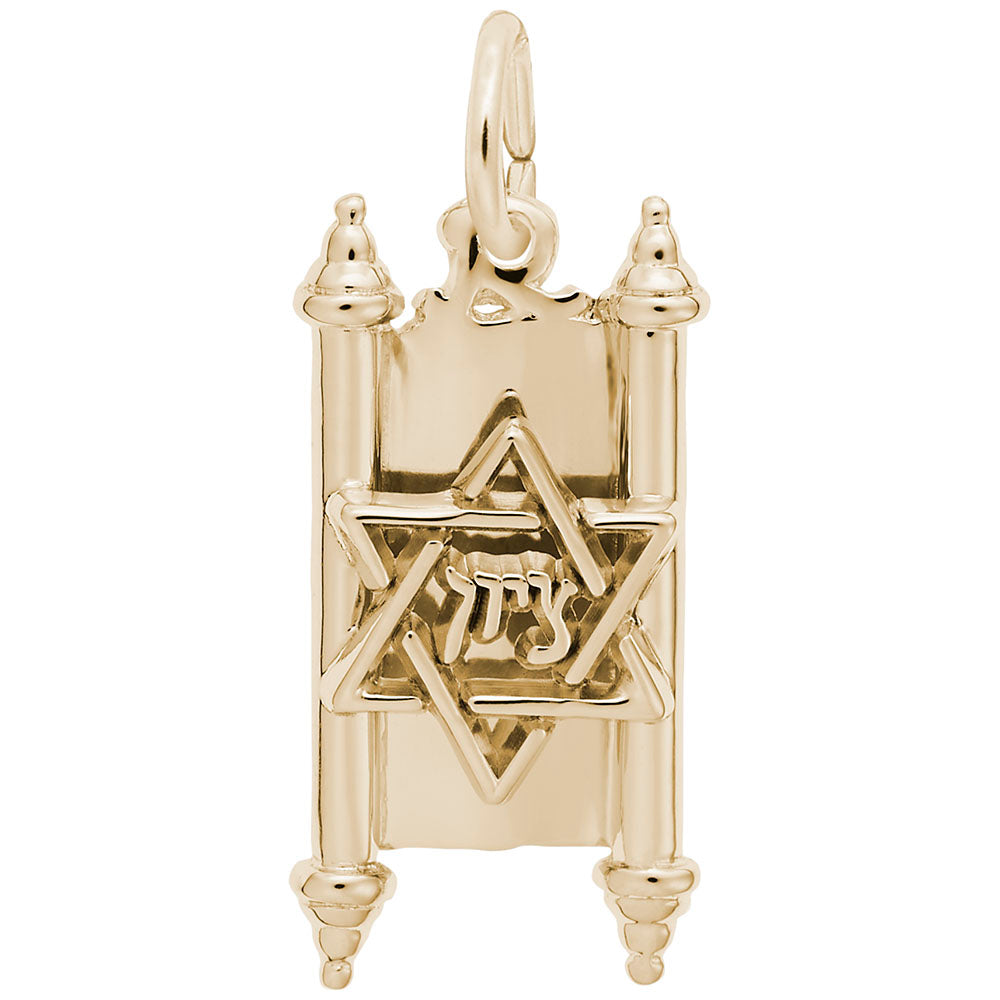 Elegant Torah Charm for Special Occasions - Religious Jewelry 8206