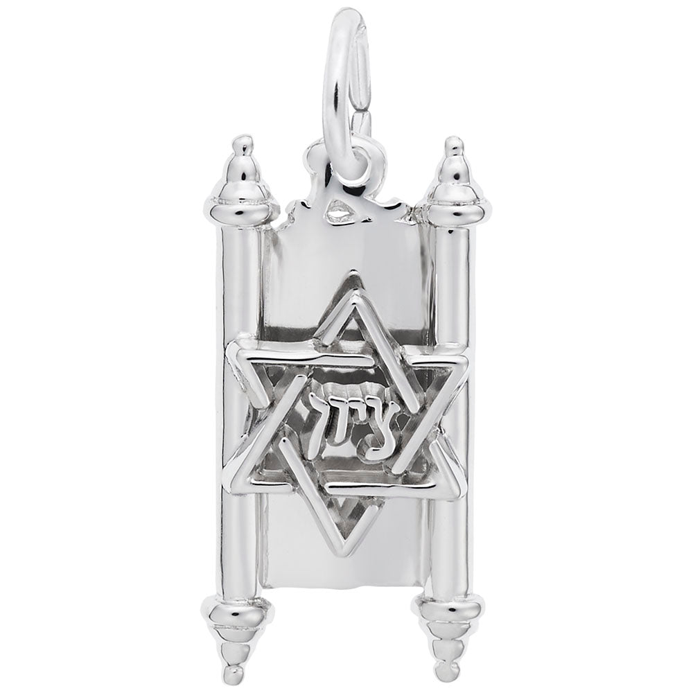 Elegant Torah Charm for Special Occasions - Religious Jewelry 8206