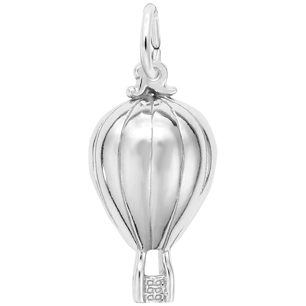 Hot Air Balloon 2D Charm for Travel Lovers - Rembrandt Charms 8208