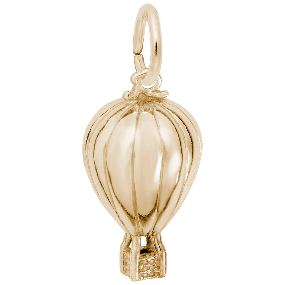 3D Hot Air Balloon Charm for Travel Lovers - Rembrandt Charms 8209