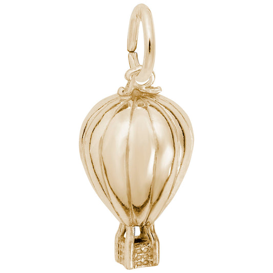 3D Hot Air Balloon Charm for Travel Lovers - Rembrandt Charms 8209
