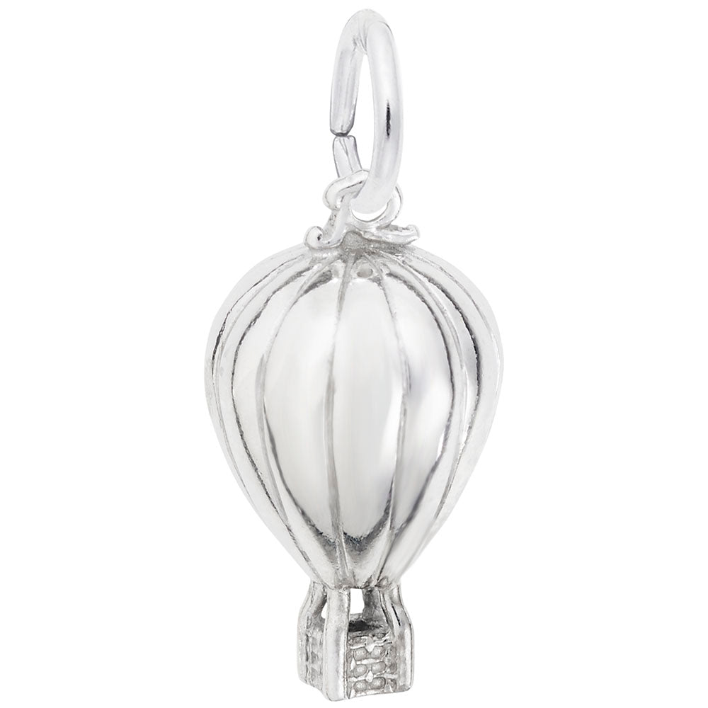 3D Hot Air Balloon Charm for Travel Lovers - Rembrandt Charms 8209
