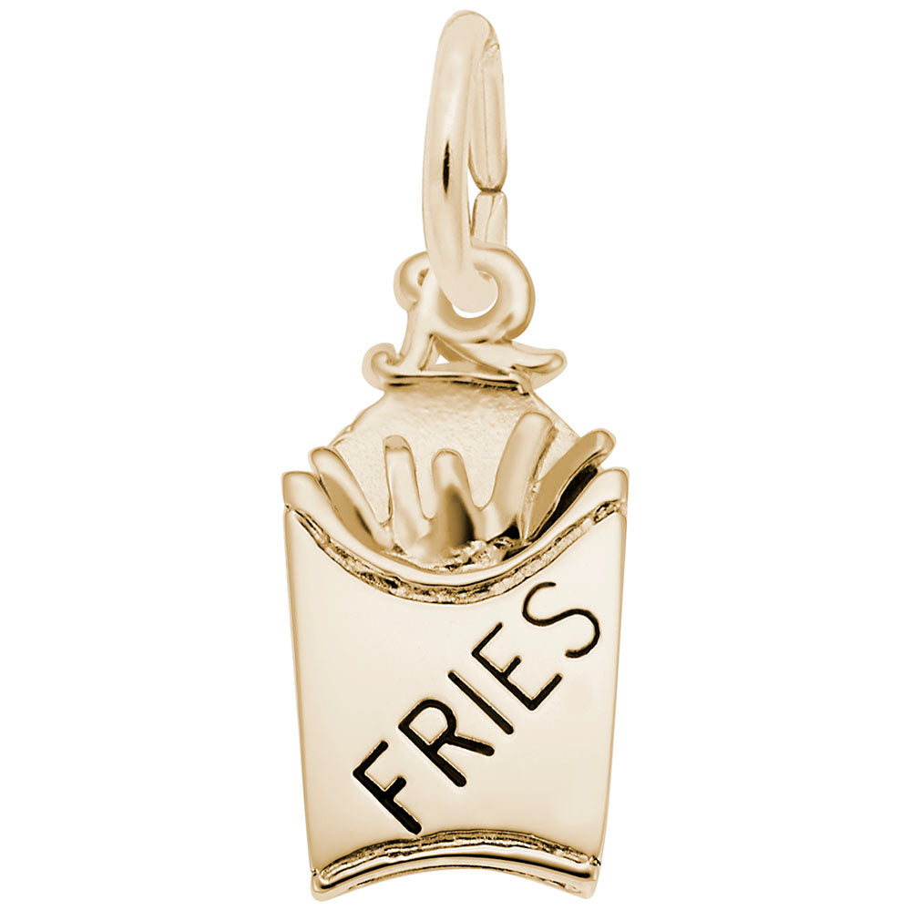 Delicious French Fries Charm for Arts & Music Enthusiasts 8220