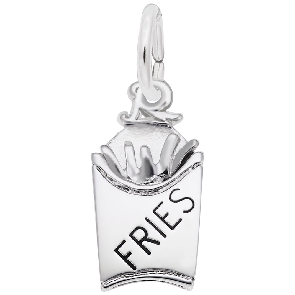 Delicious French Fries Charm for Arts & Music Enthusiasts 8220