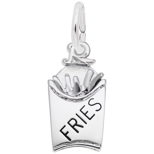 Delicious French Fries Charm for Arts & Music Enthusiasts 8220
