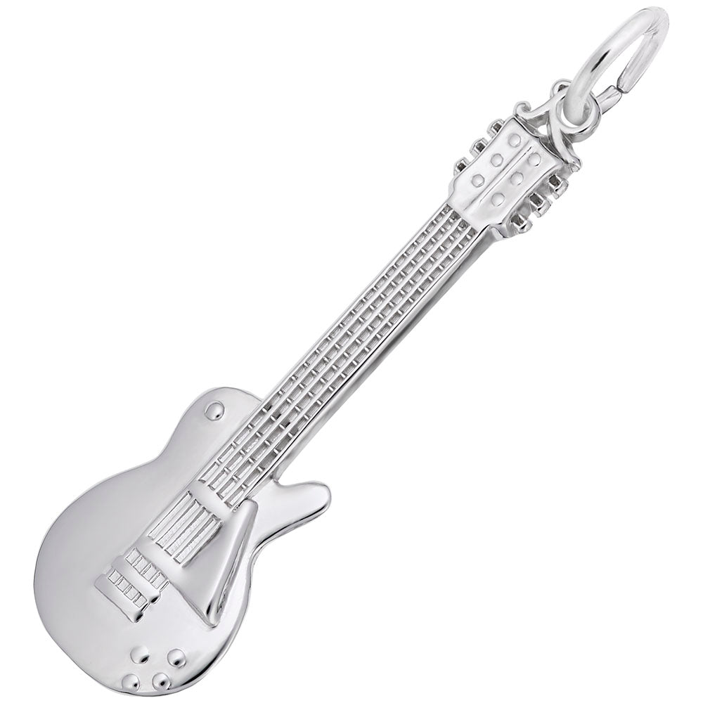 Electric Guitar Charm - Perfect Accessory for Music Lovers 8221