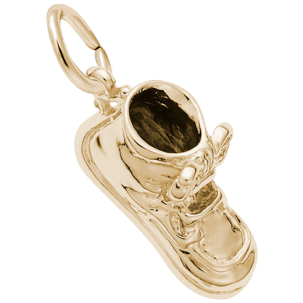 Baby Shoe with Laces Charm - Perfect Gift for Newborns & Moms 8222