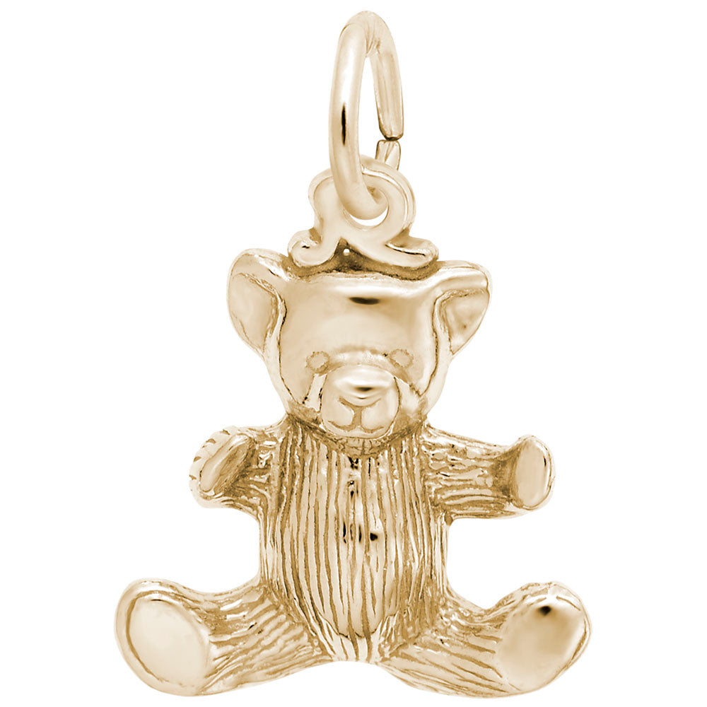 Adorable Small Teddy Bear Charm for Animal Lovers - Rembrandt 8228