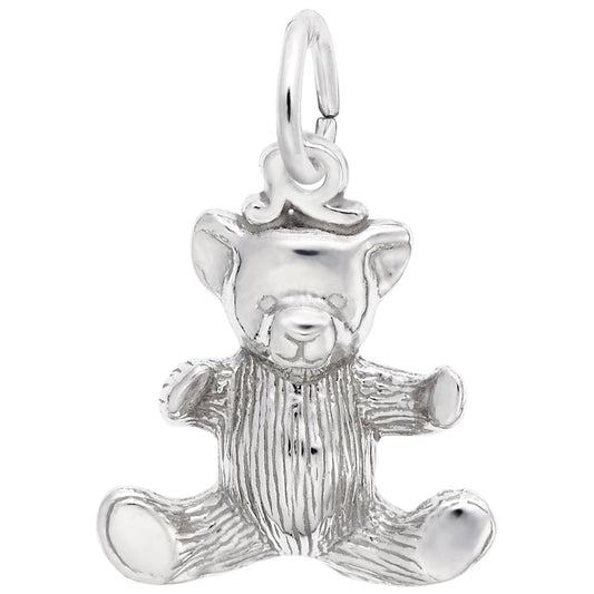 Adorable Small Teddy Bear Charm for Animal Lovers - Rembrandt 8228