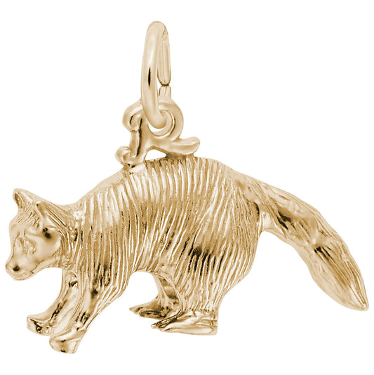 Adorable Raccoon Charm for Pet Lovers - High-Quality Jewelry 8229