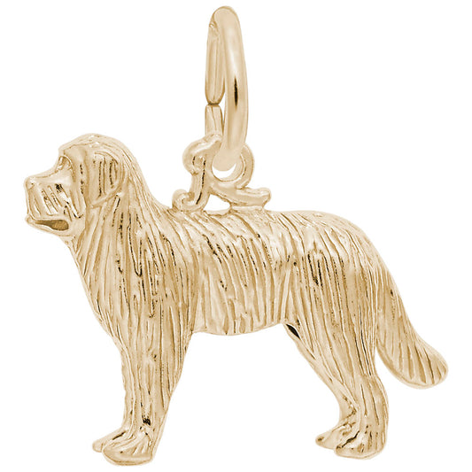 Newfoundland Dog Charm - Adorable Pet Jewelry for Dog Lovers 8232