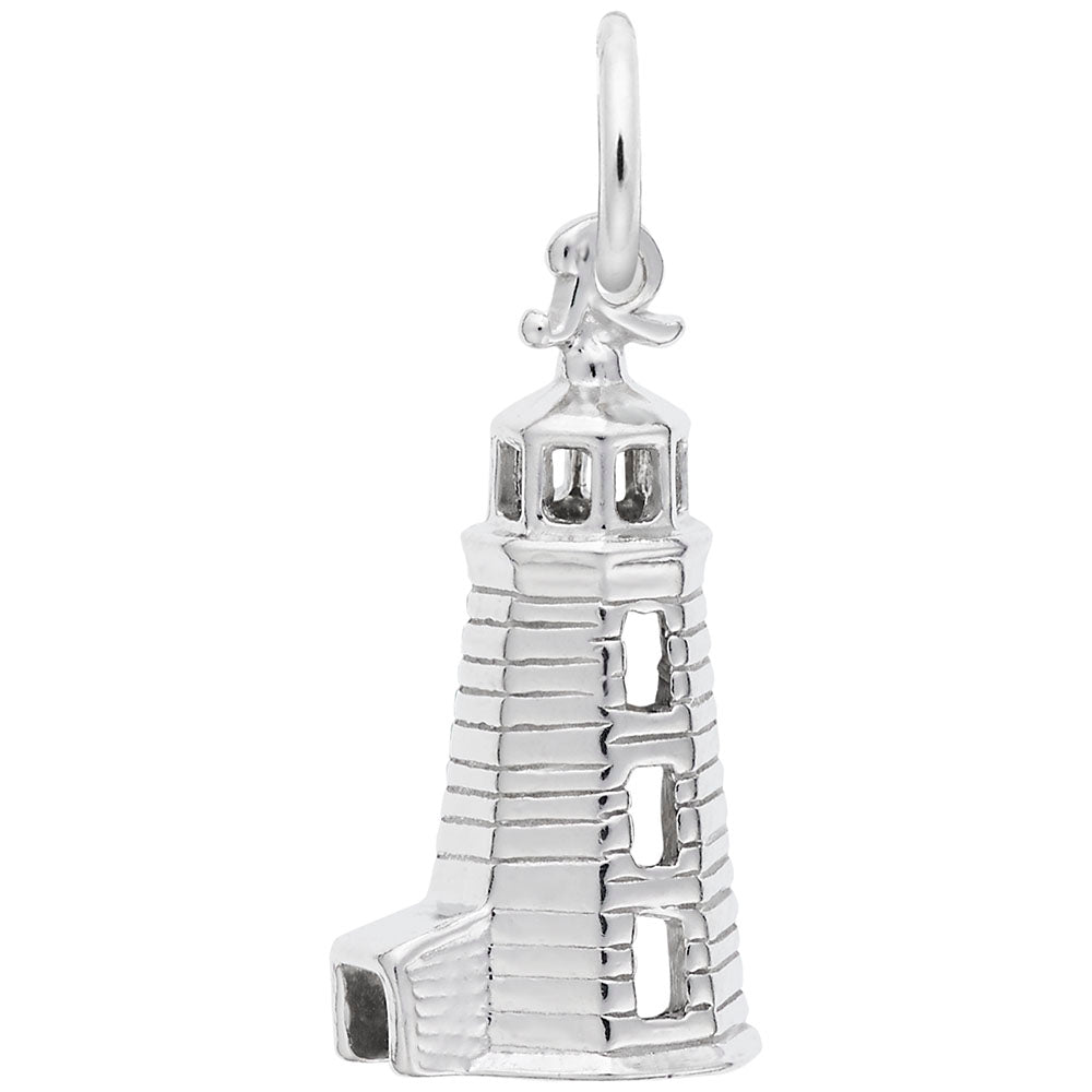 Landfall Lighthouse Charm - Nautical Jewelry for Sea Lovers 8234