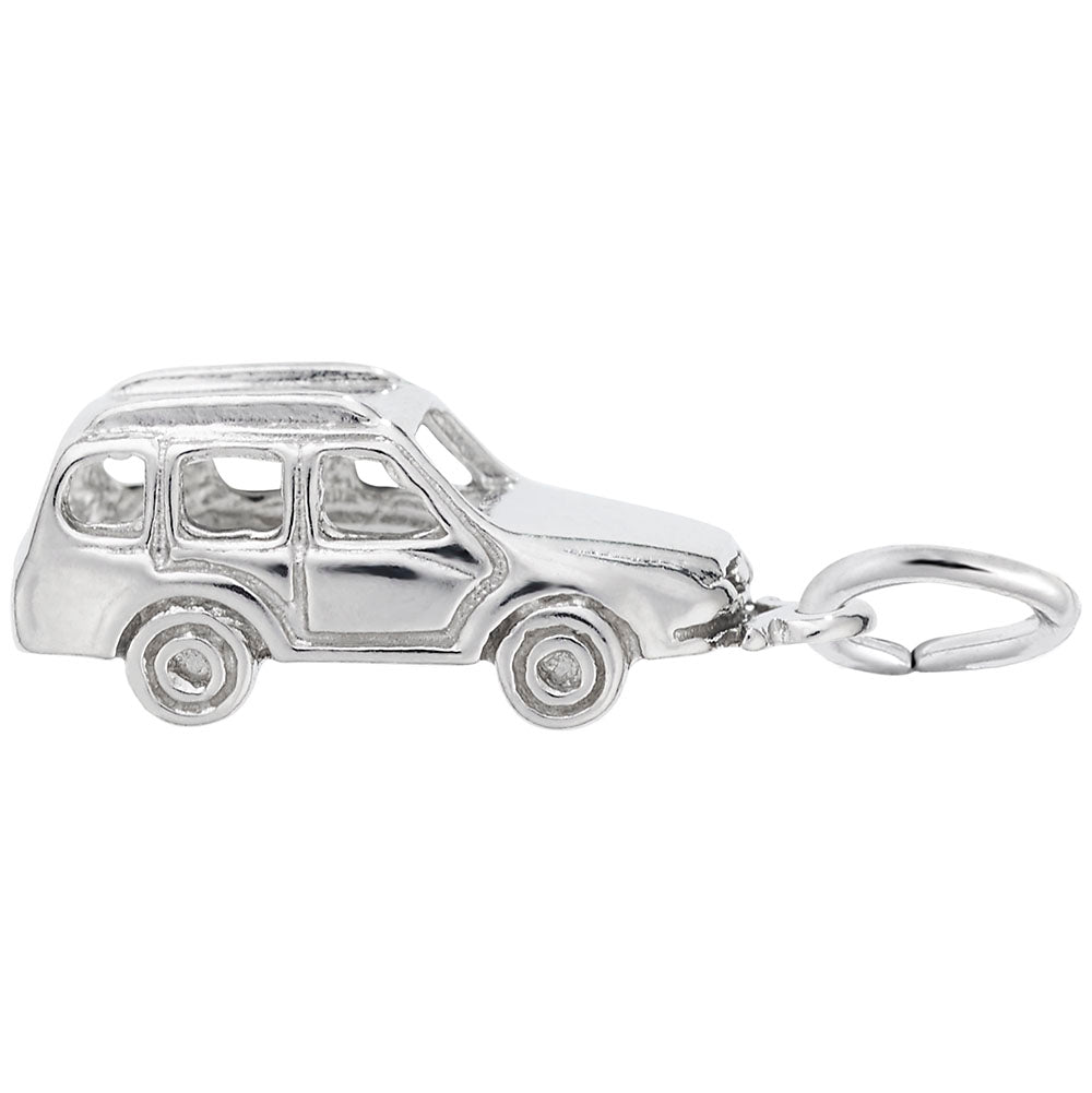 Adventure SUV Charm for Travel Lovers - Perfect Gift for Explorers 8237