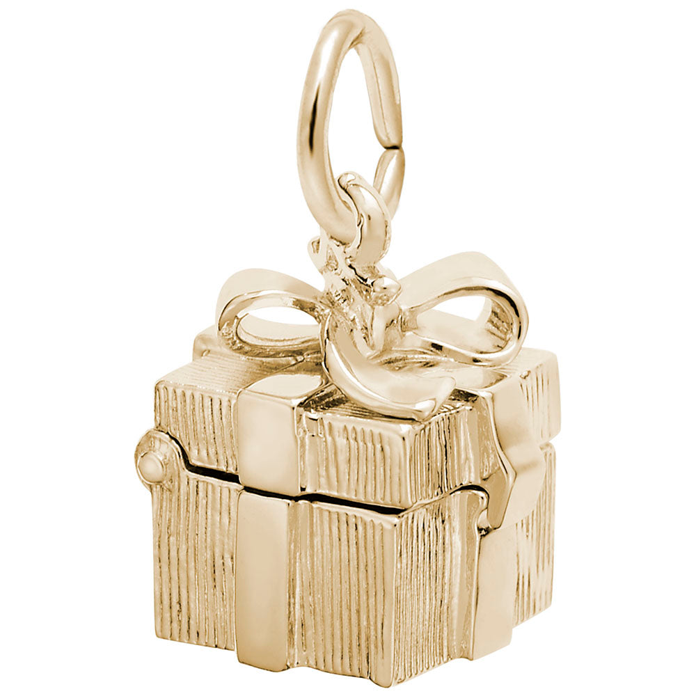 Opening Gift Box Charm for Birthday Celebrations - Rembrandt 8261