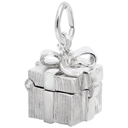 Opening Gift Box Charm for Birthday Celebrations - Rembrandt 8261
