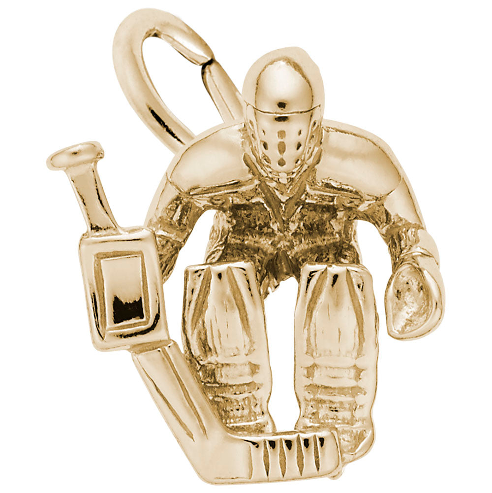 Premium Hockey Goalie Charm - Perfect Gift for Sports Lovers 8263