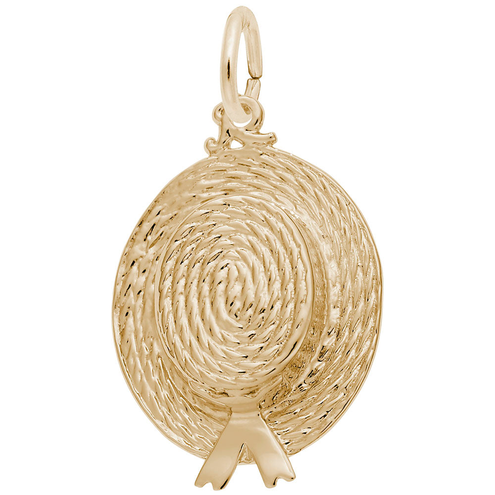 Charming Easter Bonnet Charm for Festive Jewelry Collections 8269