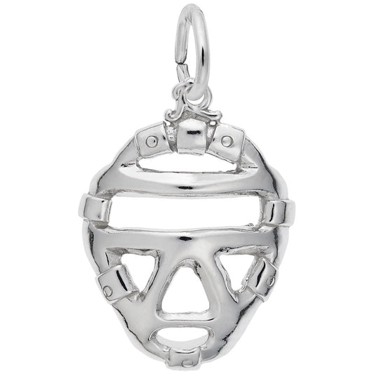 Baseball Catcher's Mask Charm - Perfect Gift for Sports Fans 8280