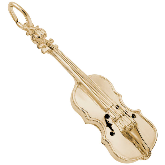 Elegant Violin Charm for Music Lovers - Perfect Gift Accessory 8287