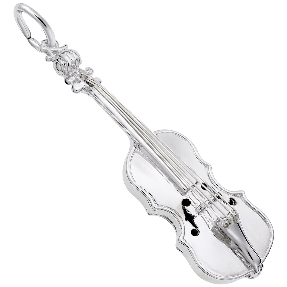 Elegant Violin Charm for Music Lovers - Perfect Gift Accessory 8287