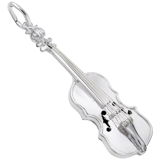 Elegant Violin Charm for Music Lovers - Perfect Gift Accessory 8287