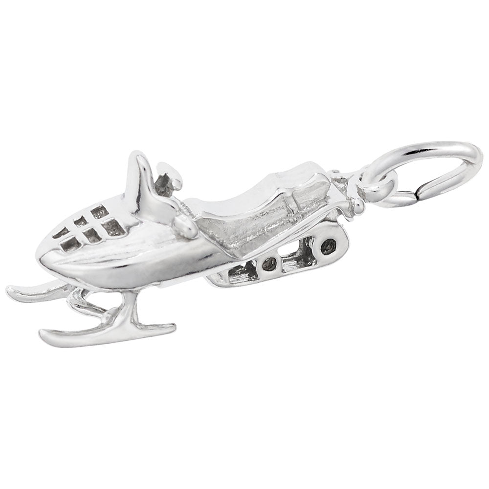 Buffalo Snowmobile Charm for Travel Lovers - Rembrandt Charms 8289