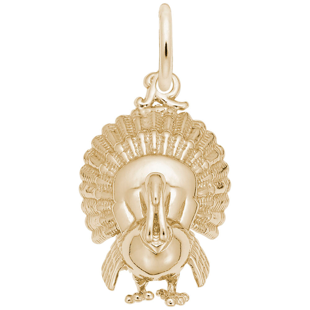 Charming Turkey Pendant for Fall - Perfect Thanksgiving Gift 8292