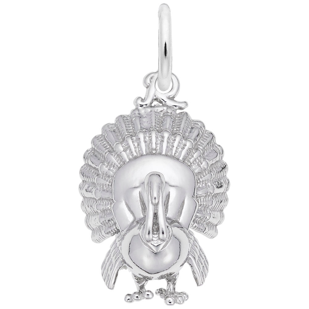 Charming Turkey Pendant for Fall - Perfect Thanksgiving Gift 8292