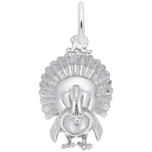 Charming Turkey Pendant for Fall - Perfect Thanksgiving Gift 8292