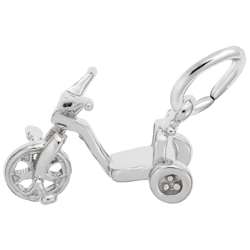 Tricycle Charm for Jewelry - Unique Bicycle Pendant Accessory 8294
