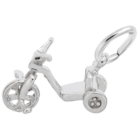Tricycle Charm for Jewelry - Unique Bicycle Pendant Accessory 8294