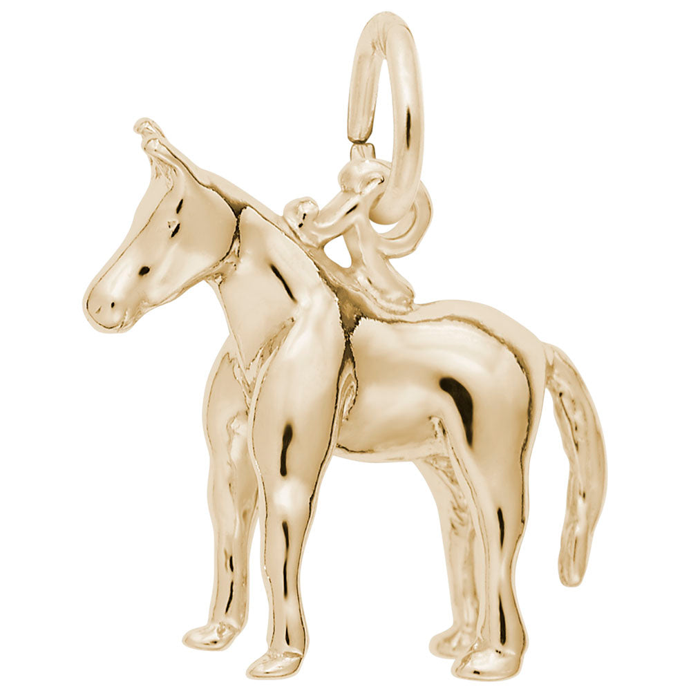 Handcrafted Mule Charm - Unique Farm Animal Jewelry Gift 8295