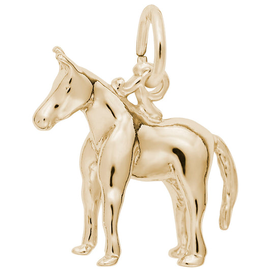 Handcrafted Mule Charm - Unique Farm Animal Jewelry Gift 8295
