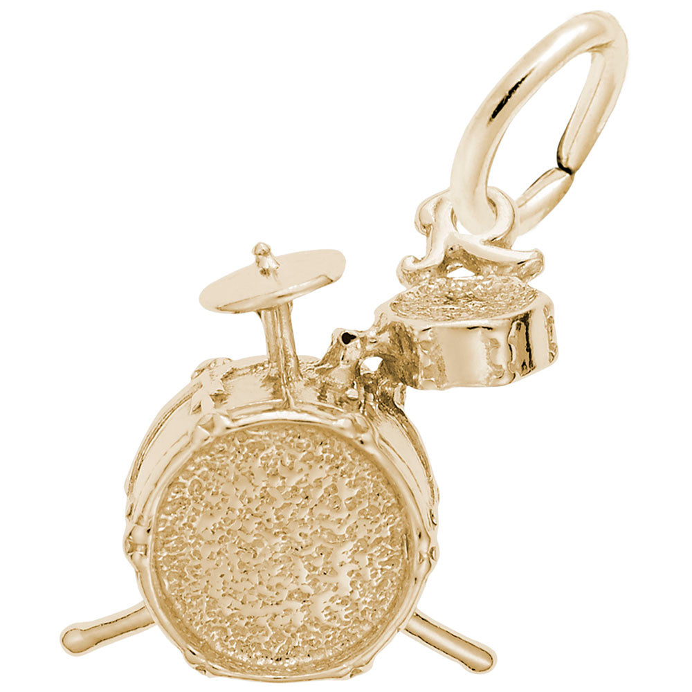 Drums Charm for Music Lovers - Unique Musical Jewelry Gift 8296