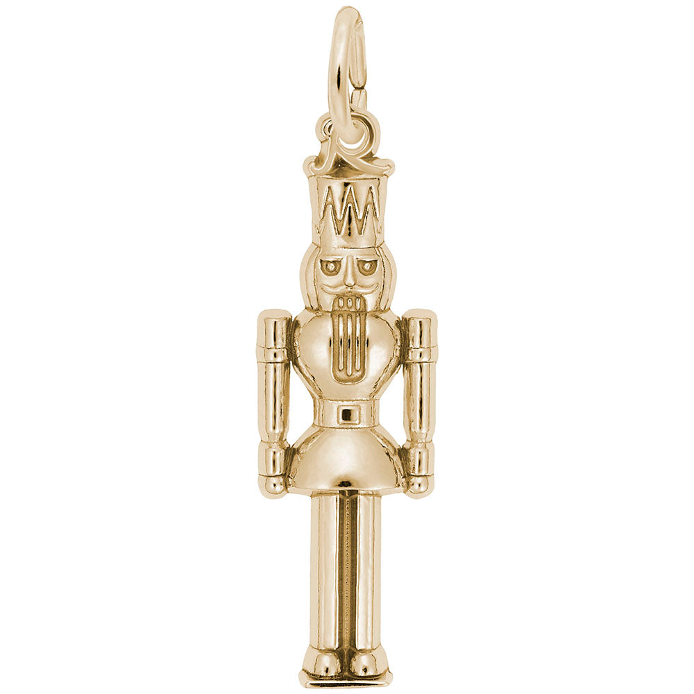 Nutcracker King Charm - Elegant Dance-Themed Jewelry Accessory 8300