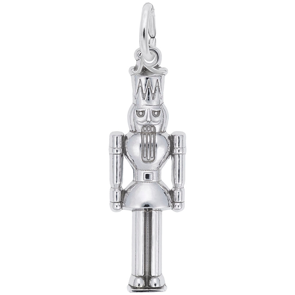 Nutcracker King Charm - Elegant Dance-Themed Jewelry Accessory 8300