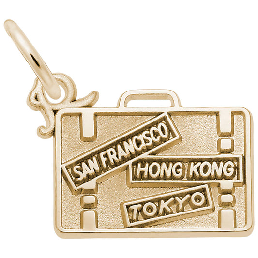 Travel Suitcase Charm - Perfect Souvenir for Adventurers 8303