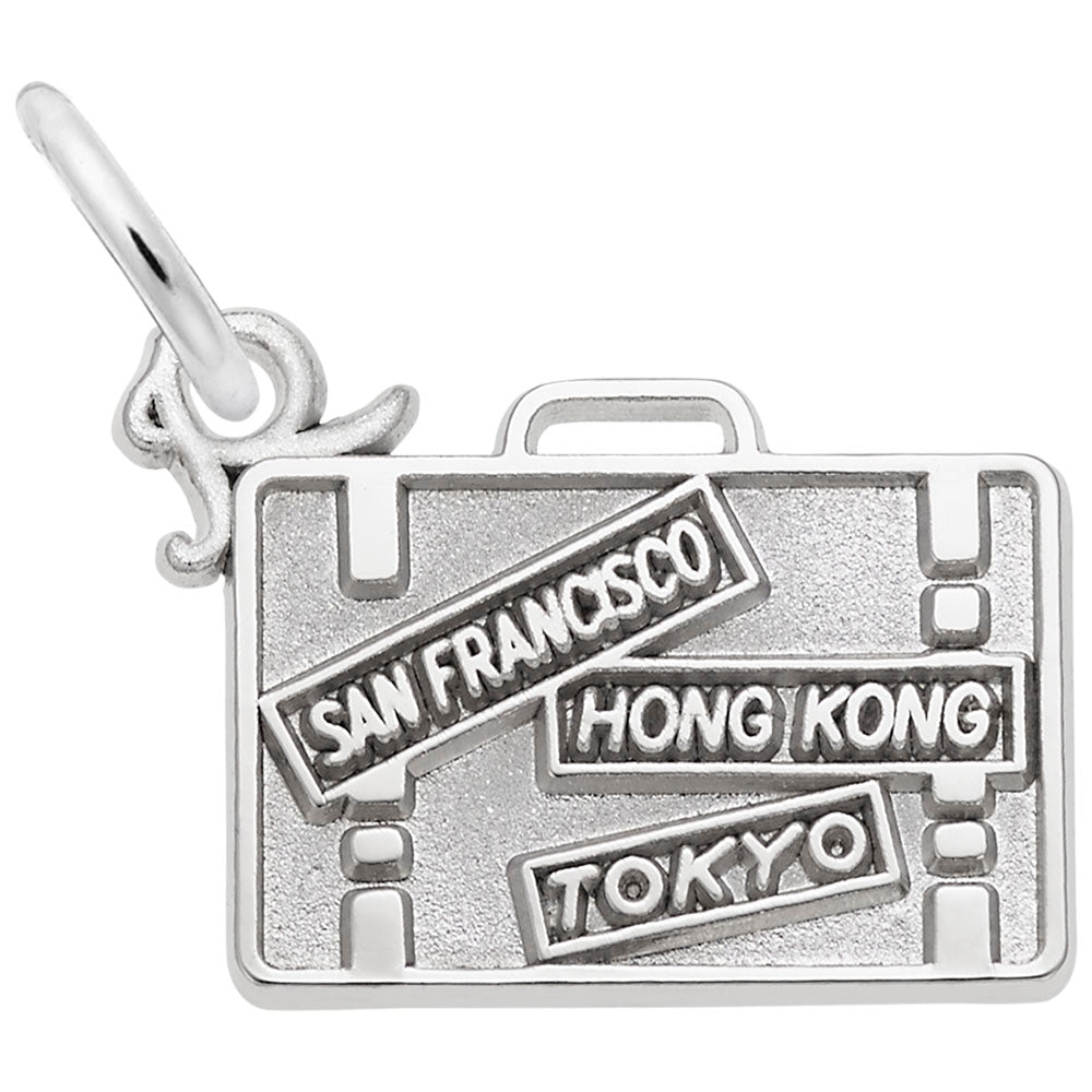 Travel Suitcase Charm - Perfect Souvenir for Adventurers 8303