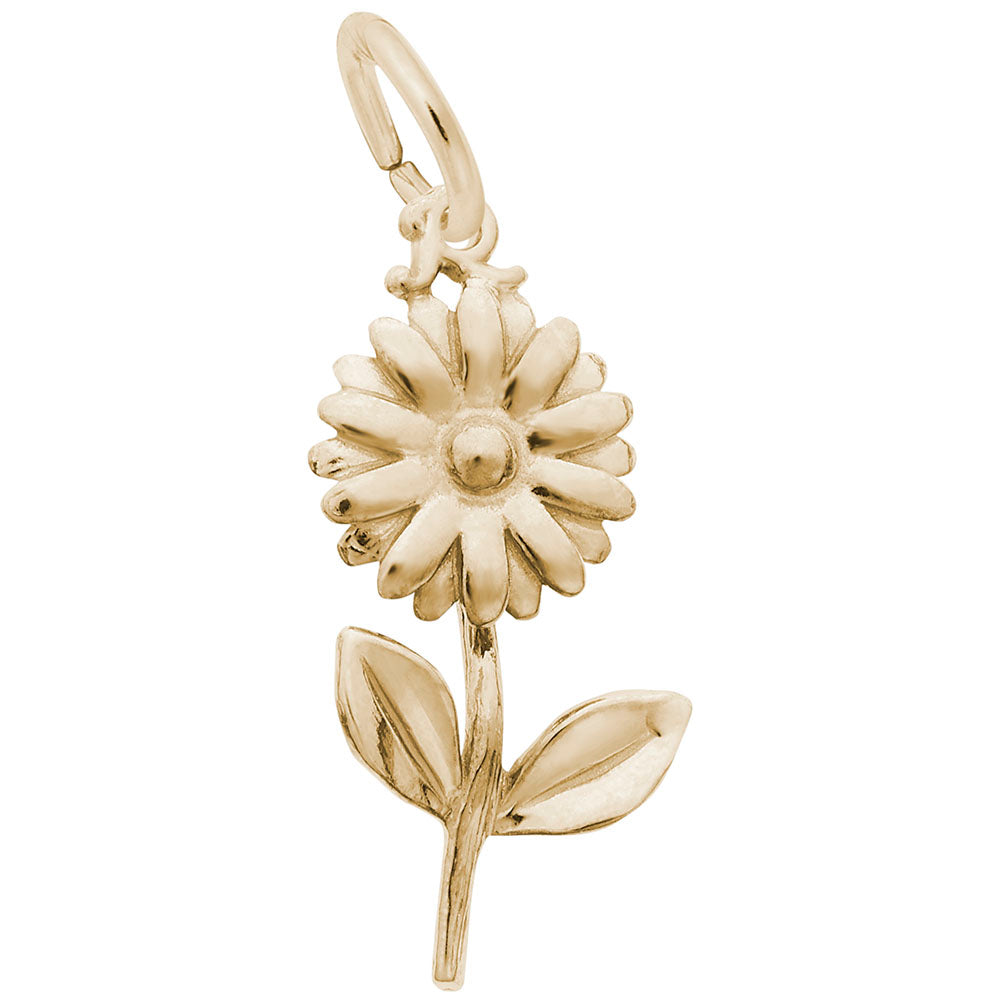 Spring Daisy Flower Charm - Elegant Floral Jewelry for All Occasions 8311