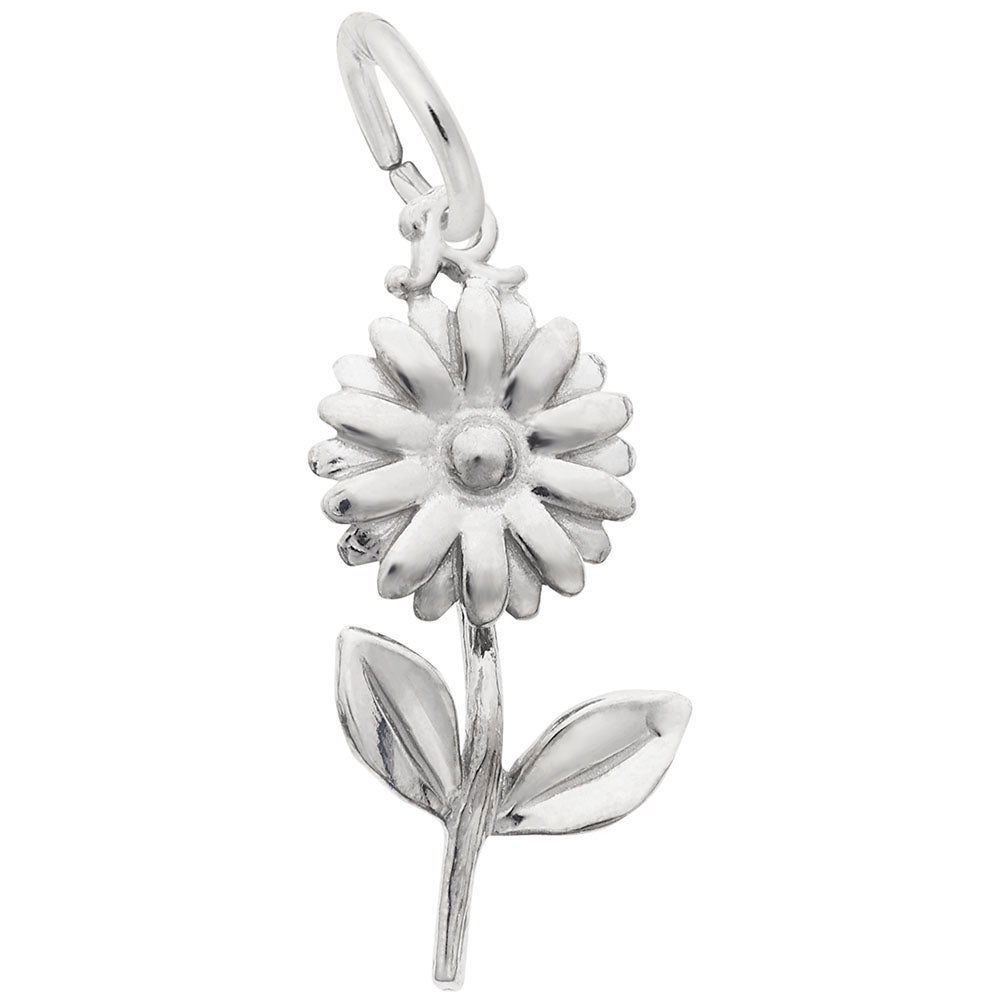 Spring Daisy Flower Charm - Elegant Floral Jewelry for All Occasions 8311