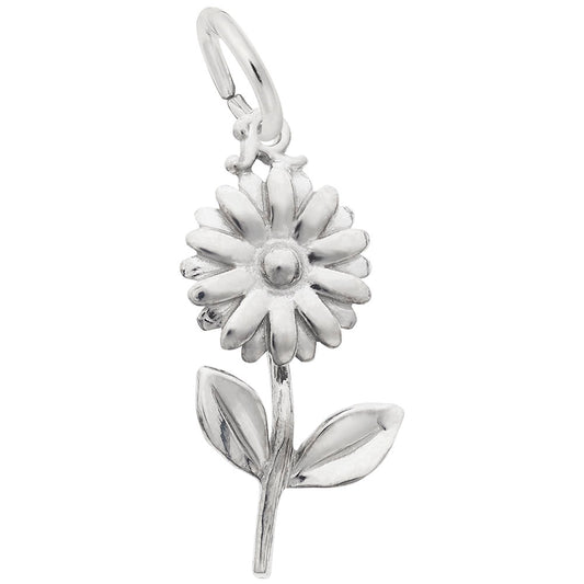 Spring Daisy Flower Charm - Elegant Floral Jewelry for All Occasions 8311
