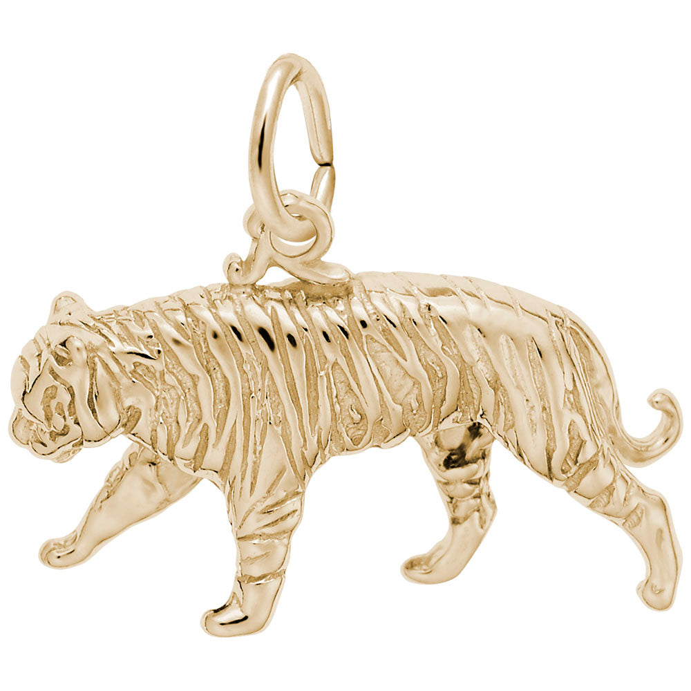 Handcrafted Tiger Charm - Unique Animal Jewelry for Pet Lovers 8312