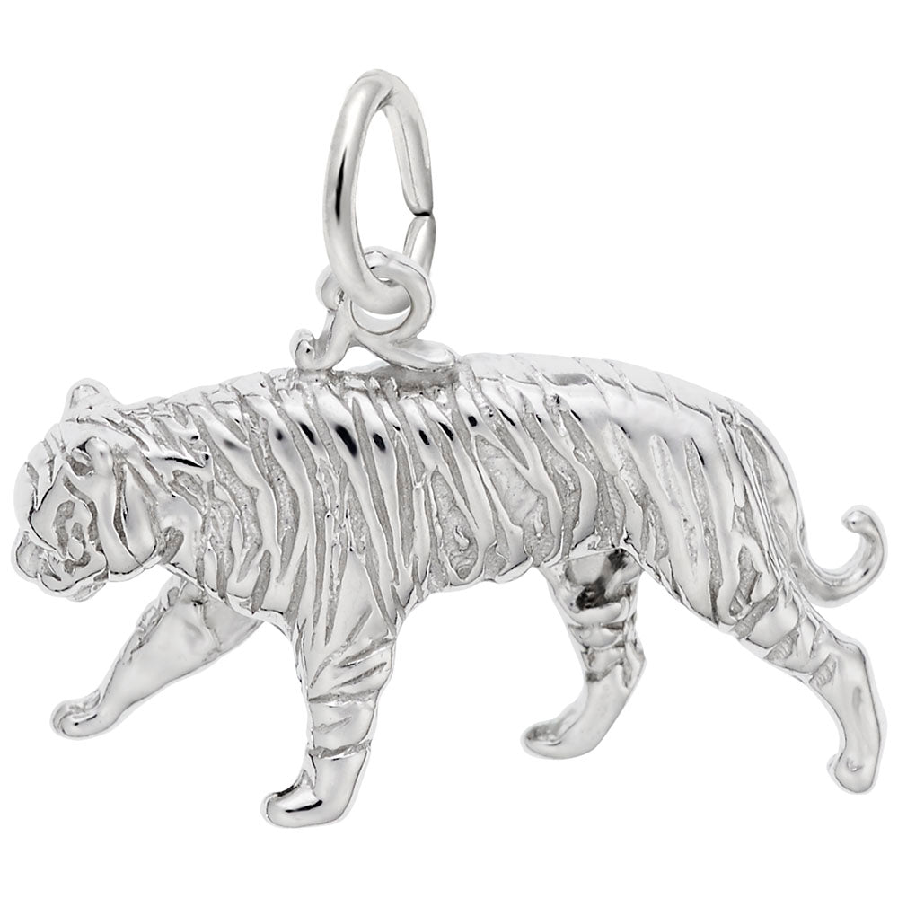 Handcrafted Tiger Charm - Unique Animal Jewelry for Pet Lovers 8312