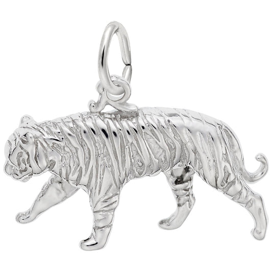 Handcrafted Tiger Charm - Unique Animal Jewelry for Pet Lovers 8312